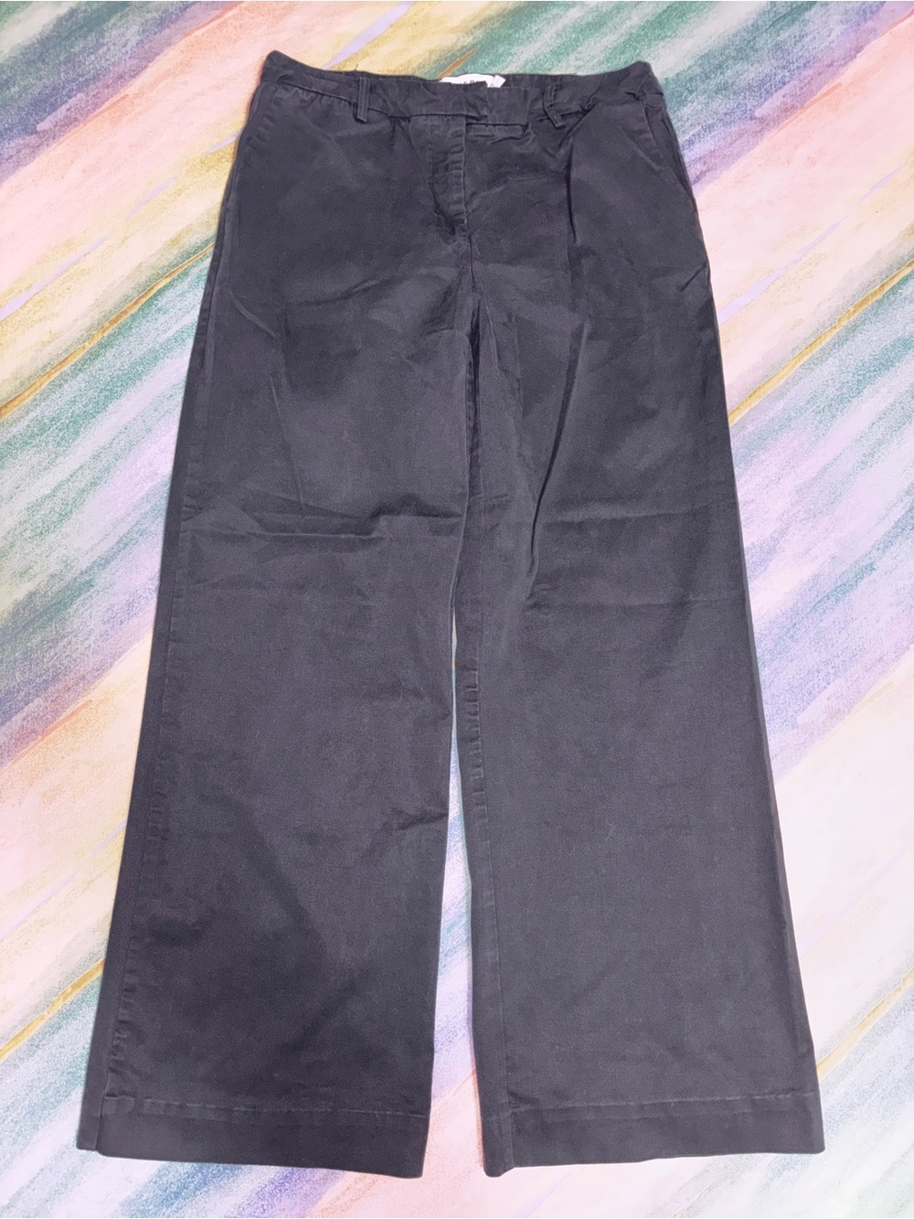 SOVERE black wide leg pants size M